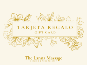 masaje tailandés tarjeta regalo masajes madrid thai massage gift card