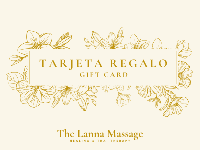 masaje tailandés tarjeta regalo masajes madrid thai massage gift card