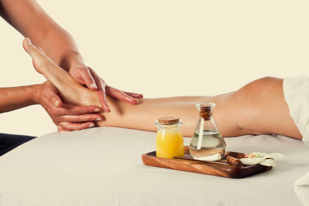 Taller de masaje podal para parejas Thai foot massage